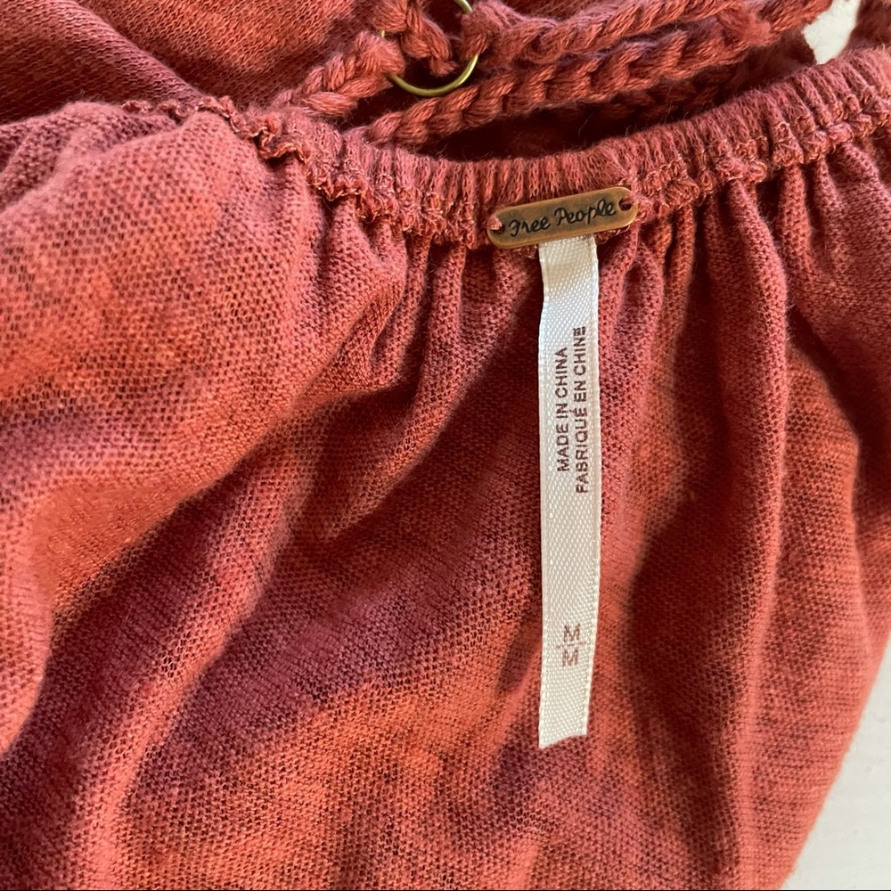 FREE PEOPLE BLOUSE SIZE M - Picture 3 of 7